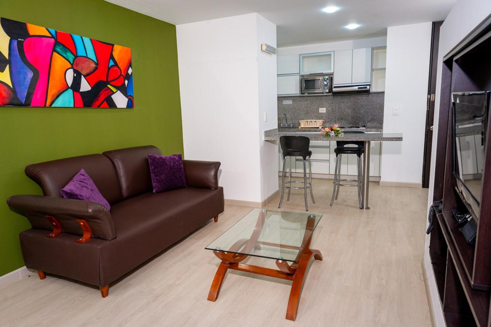 122 Plaza Apartahotel Bogotá Eksteriør billede