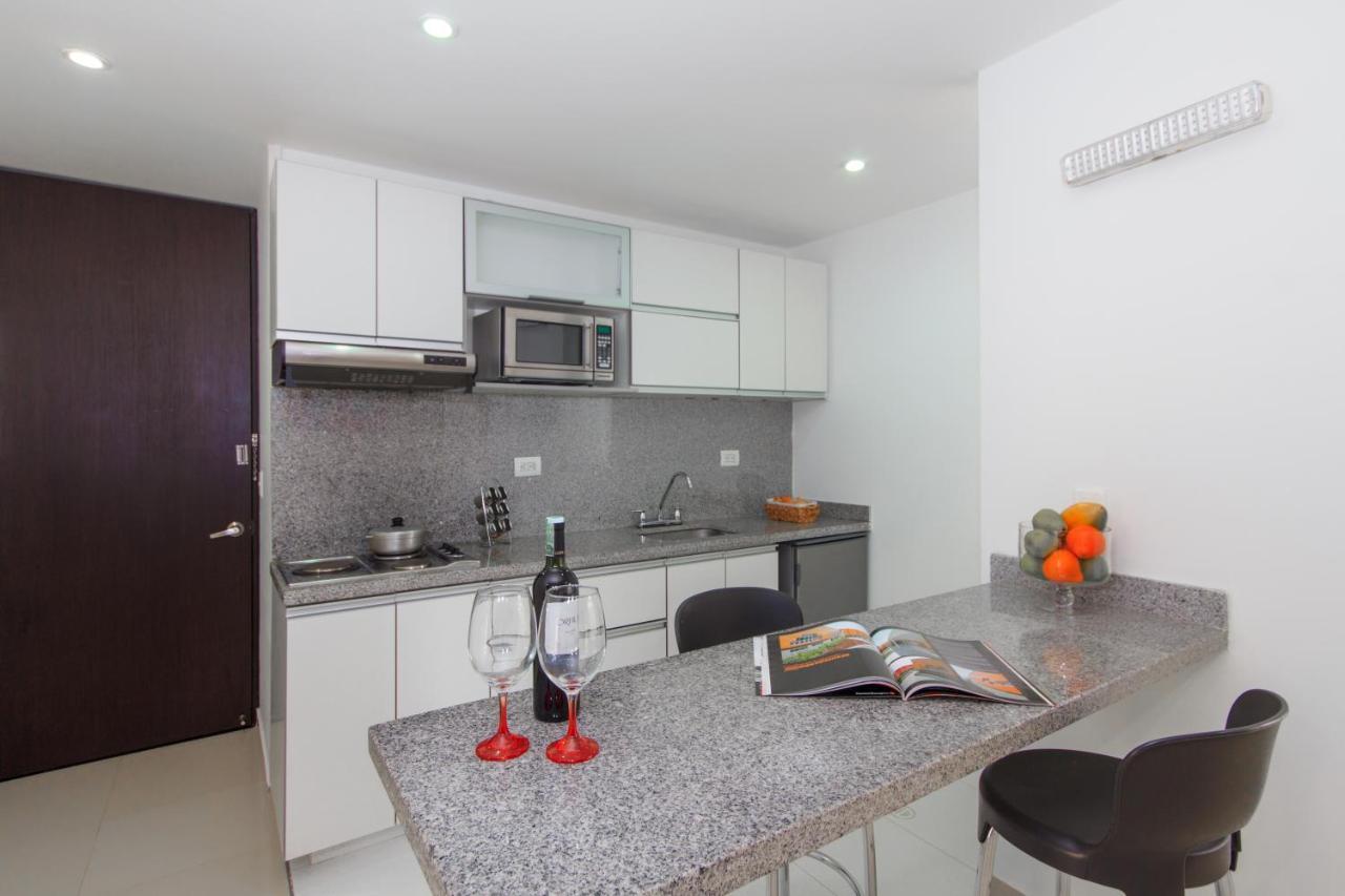 122 Plaza Apartahotel Bogotá Eksteriør billede
