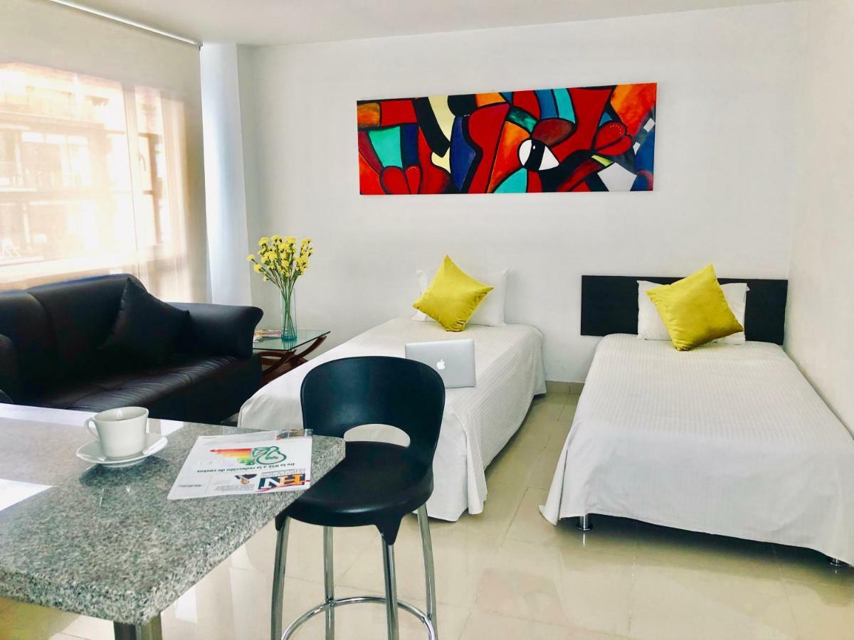 122 Plaza Apartahotel Bogotá Eksteriør billede