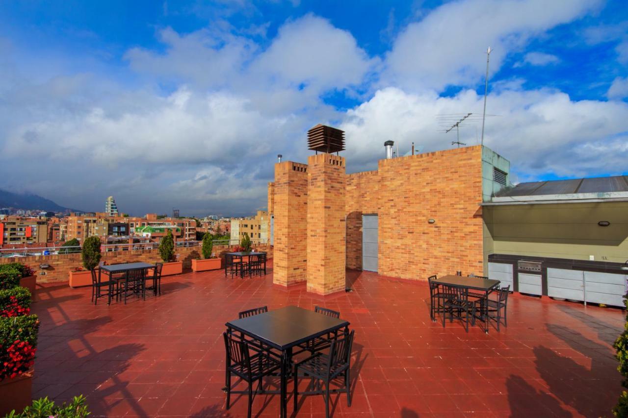 122 Plaza Apartahotel Bogotá Eksteriør billede