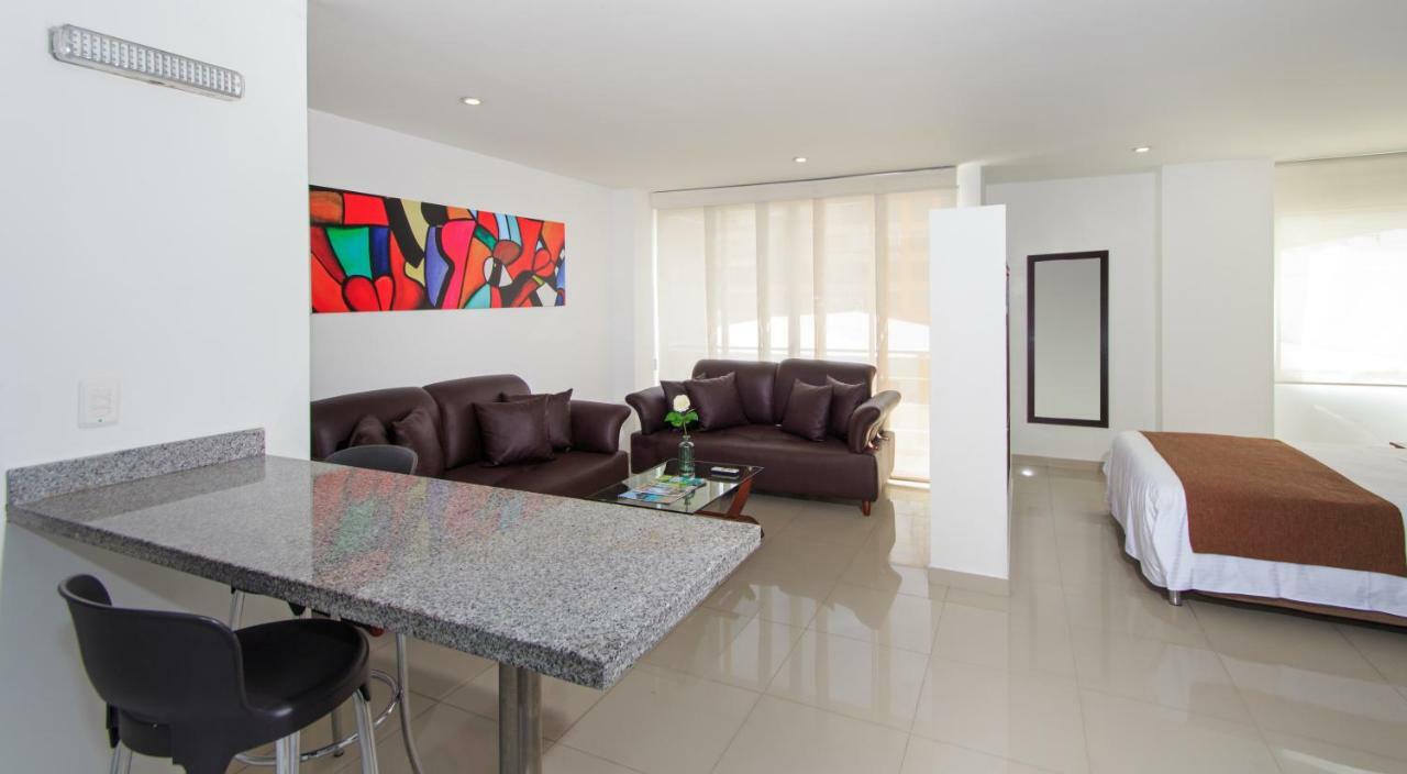 122 Plaza Apartahotel Bogotá Eksteriør billede